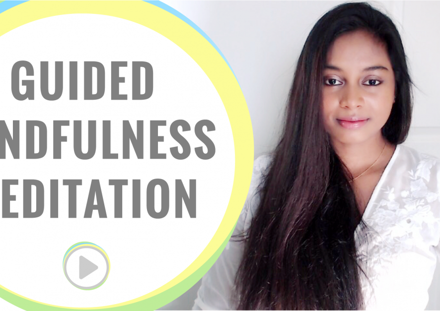 Guided mindfulness meditation session