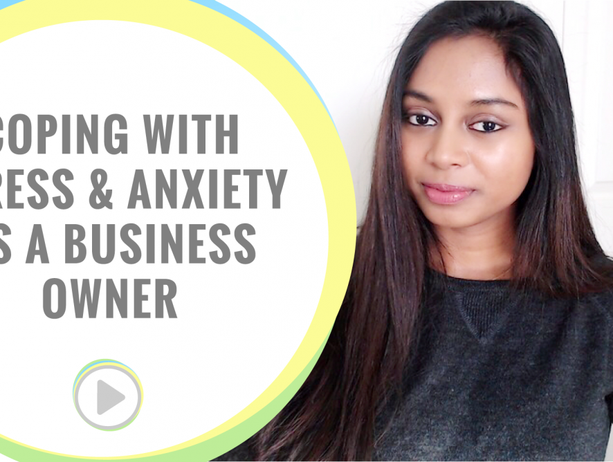 Stress and anxiety. Coping with stress and anxiety and a business owner